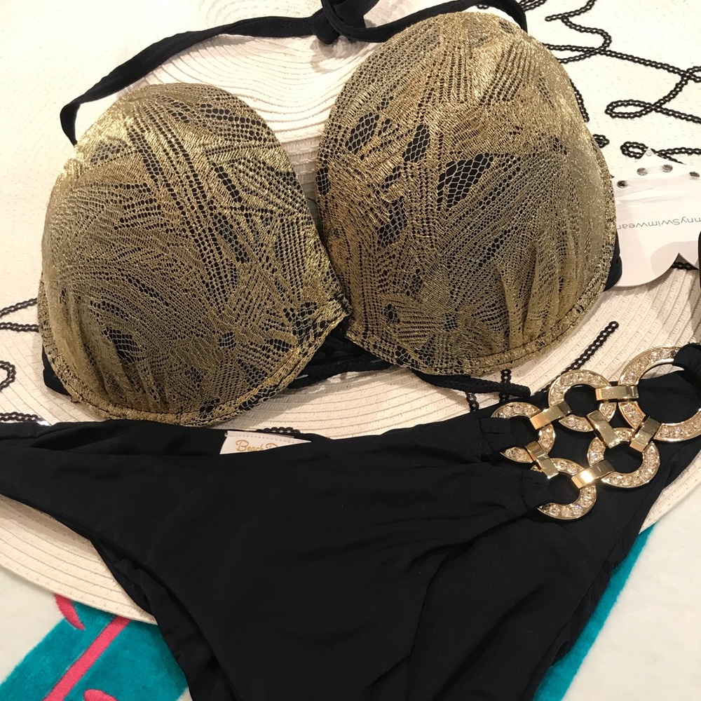 NWT beach bunny bikini take me there XL set - Picture 14 of 15